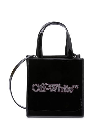 borsa in poliamide nero OFF WHITE KIDS | OGNA002F24FAB0011083